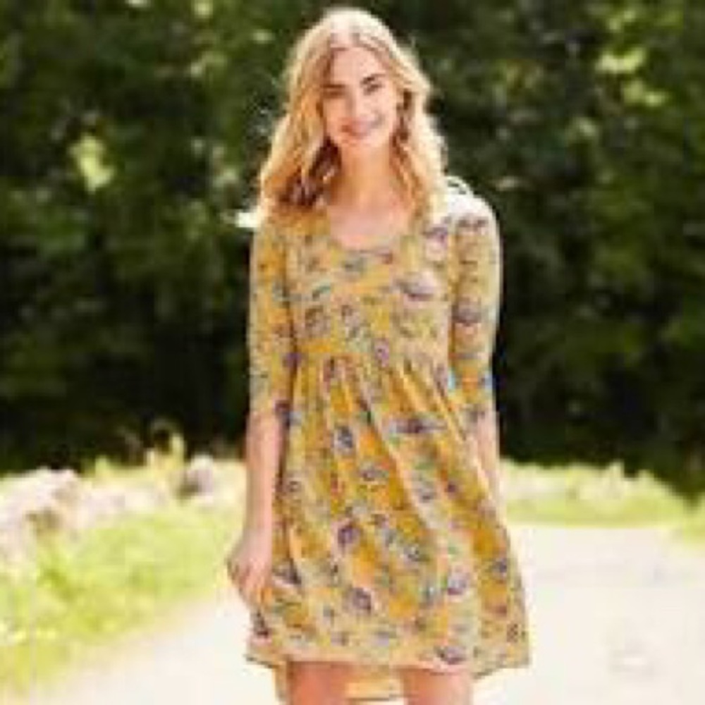 Matilda Jane A Place In The Sun Floral Dress Size Large
